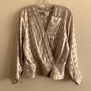 🫟5 FOR $25🫟 Vintage Satin Blouse